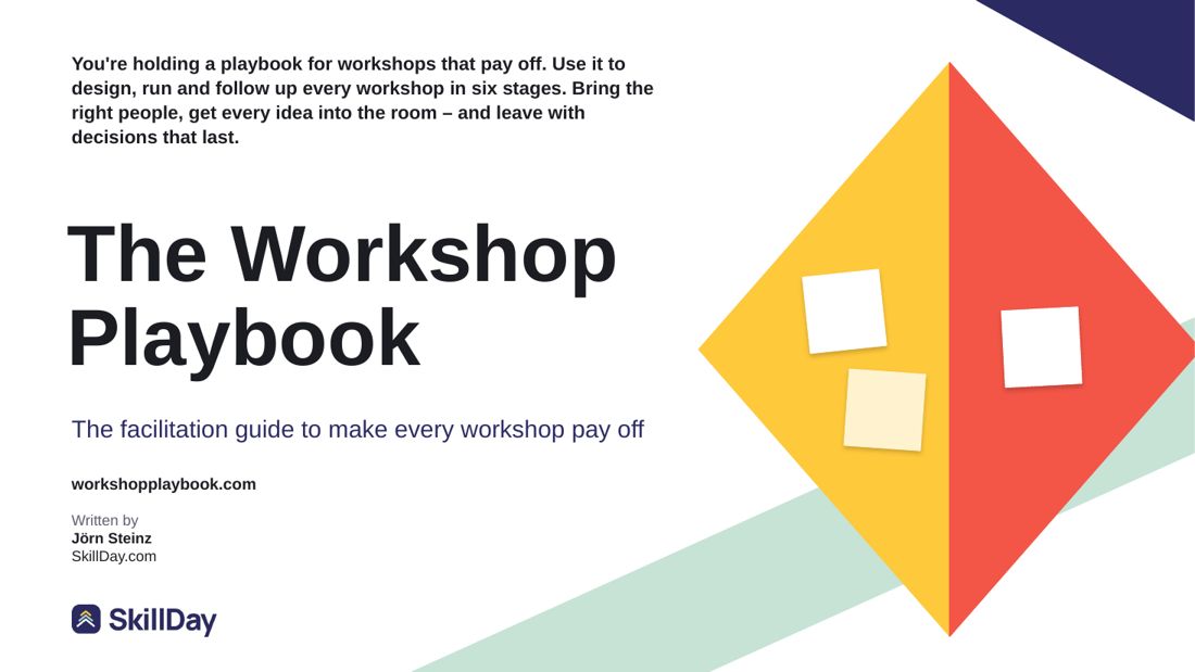 Cover of The Workshop Playbook by Joern Steinz