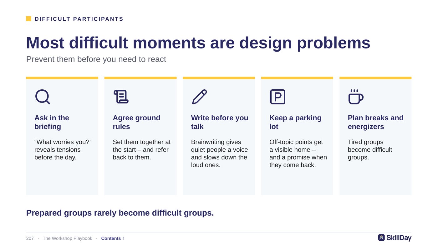 Most difficult moments are design problems - five ways to prevent them